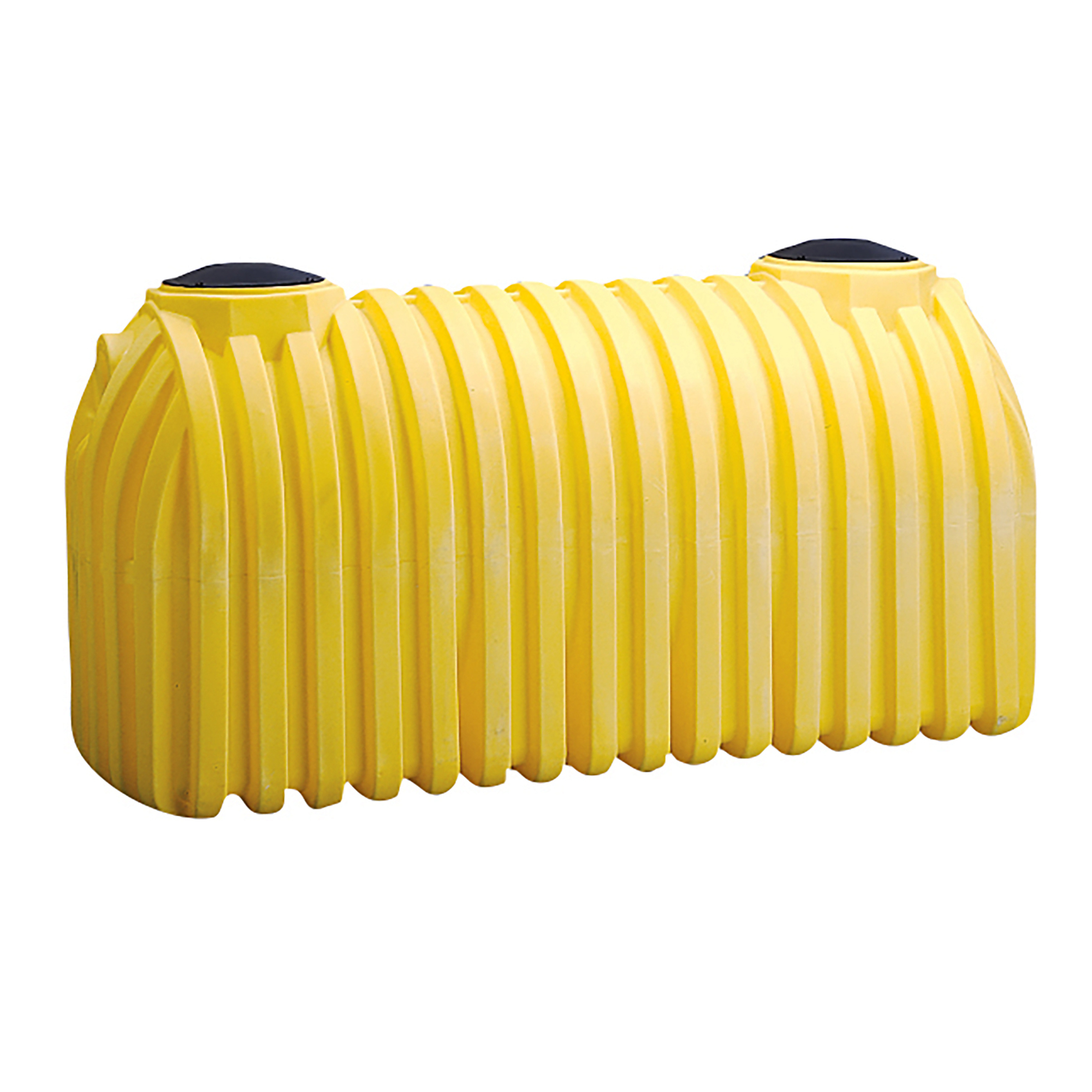 Norwesco Legacy Double Compartment Ribbed Septic Tank with Gaskets and Tees — 1000 Gallon, Model# 44474-DS